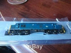 Bachmann Graham Farish Weathered DCC sound fitted class 37. BR blue diesel loco