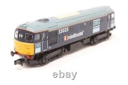 Bachmann N Gauge 371-125K Graham Farish Class 33 No 33025 Direct Rail Services