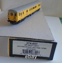 Bachmann/farish Mk2, Dbso Network Rail, With Crew, Very Nice Model, DCC Ready