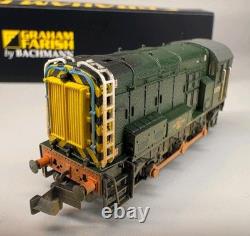 Boxed Bachmann Farish 371-022 Class 08 Shunter D3729 BR Green Weathered N Gauge