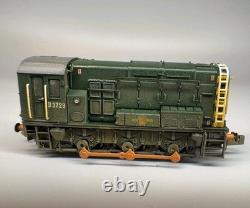 Boxed Bachmann Farish 371-022 Class 08 Shunter D3729 BR Green Weathered N Gauge