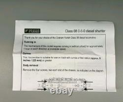 Boxed Bachmann Farish 371-022 Class 08 Shunter D3729 BR Green Weathered N Gauge