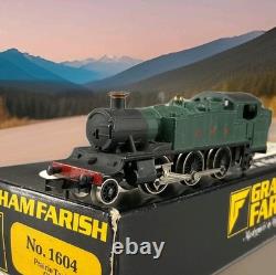 Boxed Graham Farish Diecast 1604 6100 Prairie Steam Tank Loco GWR Green N Gauge