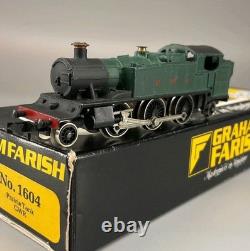 Boxed Graham Farish Diecast 1604 6100 Prairie Steam Tank Loco GWR Green N Gauge