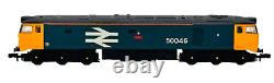 Cjm/graham Farish N Gauge Class 50 Diesel 50046 Large Logo'ajax' Boxed