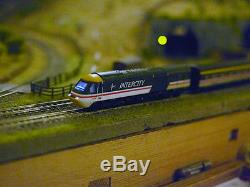 DCC Dual Sound Fitted GF Class 43 HST 125 Intercity Swallow Set (Int. Lighting)