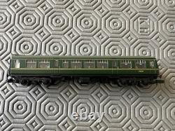 DCC FITTED N Gauge Class 108 2 Car DMU BR Green Whiskers Graham Farish 371-875A