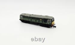 DCC Fitted GRAHAM FARISH N Gauge 372-977 Class 24'D5038' BR Two-Tone Green