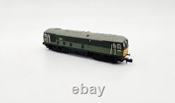 DCC Fitted GRAHAM FARISH N Gauge 372-977 Class 24'D5038' BR Two-Tone Green