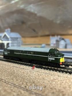 DCC SOUND Graham Farish N Gauge LMS 10001 BR Green (Small Yellow Panels)
