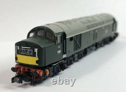 DCC Sound Graham Farish Class 40 Diesel D369 BR Green Small Yellow Panel