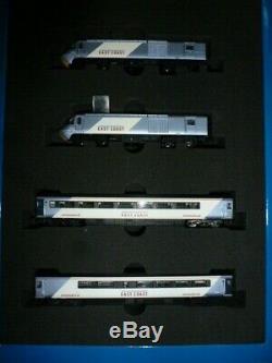 Dapol HST set East Coast livery with 6 additional coaches N Gauge