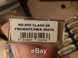 Dapol ND-055 class 66 66610 graham farish HHA x10 freightliner rake N gauge