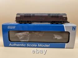 Dapol N Gauge Class 52 Locomotive D1045 Western Viscount Maroon -Lenz DCC Fitted