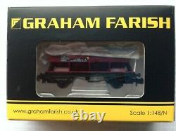 Eight Graham Farish N Gauge CEA covered Hopper Wagons