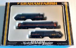 Farish 371476 N Gauge Hst 125 Gner 3 Car Set'great Race' Plus Extra Coach