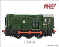 Farish 371-013ASF Class 08 13269 BR Green Early Emblem N Gauge