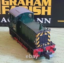 Farish 371-050a N Gauge Class 04 Diesel Shunter D2264 Br Green/wasp Stripes