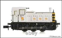 Farish 371-065 Class 03 Ex-D2054 British Industrial Sand White, N Gauge