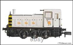 Farish 371-065 Class 03 Ex-D2054 British Industrial Sand White, N Gauge