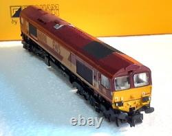 Farish 371-380a N Gauge Class 66 Diesel Locomotive 66098 E. W. S. Maroon