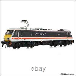Farish 371-780 Class 90/0 90005'Financial Times' BR InterCity Swallow, N Gauge