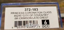 Farish 372-183 PRINCESS CORONATION CLASS 46240'CITY OF COVENTRY' CRIMSON LATE