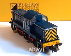 Farish 372-952 N Gauge Class 14 Diesel Loco 14 029 B. R. Blue Wasp Stripes