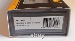 Farish 372-952 N Gauge Class 14 Diesel Loco 14 029 B. R. Blue Wasp Stripes