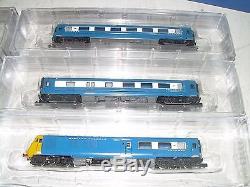 Farish DCC Fitted 6 Car, Midland Blue Pullman Yellow Ends N Gauge