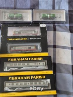 Farish N Gauge Class 20's Barclay Hunslet Weed Train