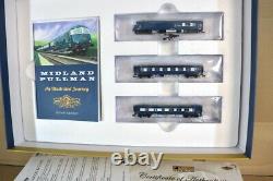 GRAHAM FARISH 370-425 N GAGE BR BLUE MIDLAND PULLMAN DMU LOCOMOTIVE 6 CAR SET oc