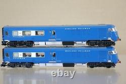 GRAHAM FARISH 370-425 N GAGE BR BLUE MIDLAND PULLMAN DMU LOCOMOTIVE 6 CAR SET oc