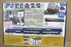 GRAHAM FARISH 370-425 N GAGE BR BLUE MIDLAND PULLMAN DMU LOCOMOTIVE 6 CAR SET oc