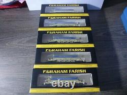 GRAHAM FARISH 377-700 GENERATOR & 4 x 377-401 NON GENERATOR AUTOBALLASTERS RAKE