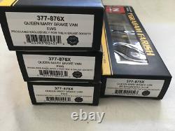 GRAHAM FARISH 377-875X / 876X N GAUGE 4x N GAUGE SOCIETY QUEEN MARY BRAKE VANS