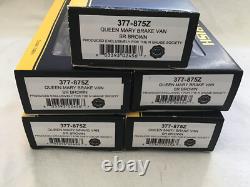 GRAHAM FARISH 377-875Z N GAUGE 5x N GAUGE SOCIETY S R BROWN QUEEN MARY BRAKE VAN