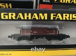 GRAHAM FARISH 377-876Z N GAUGE 4x N GAUGE SOCIETY BAUXITE QUEEN MARY BRAKE VAN