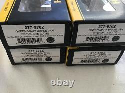 GRAHAM FARISH 377-876Z N GAUGE 4x N GAUGE SOCIETY BAUXITE QUEEN MARY BRAKE VAN