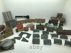 GRAHAM FARISH KESTREL FALLER N GAUGE PLASTIC KITBUILT RAILWAY BUILDINGS x 30