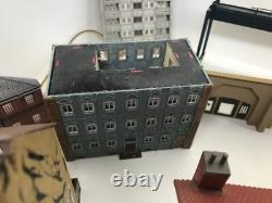 GRAHAM FARISH KESTREL FALLER N GAUGE PLASTIC KITBUILT RAILWAY BUILDINGS x 30