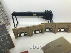 GRAHAM FARISH KESTREL FALLER N GAUGE PLASTIC KITBUILT RAILWAY BUILDINGS x 30