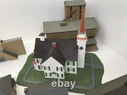 GRAHAM FARISH KESTREL FALLER N GAUGE PLASTIC KITBUILT RAILWAY BUILDINGS x 30
