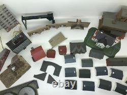 GRAHAM FARISH KESTREL FALLER N GAUGE PLASTIC KITBUILT RAILWAY BUILDINGS x 30