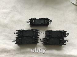 GRAHAM FARISH N GAUGE 373-502 JOB LOT OF 5x BROWN HOPPER WAGONS (1x WEATHERED)