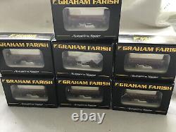 GRAHAM FARISH N GAUGE 373-878 JOB LOT OF 7x EWS MFA OPEN BOX WAGONS