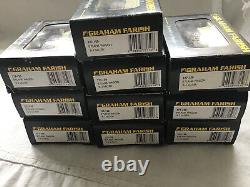GRAHAM FARISH N GAUGE JOB LOT OF 10x 377-150 A J SALTER 8 PLANK WAGONS