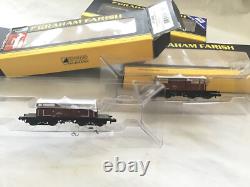 GRAHAM FARISH N GAUGE JOB LOT OF 3x VARIOUS QUEEN MARY BRAKE VANS TMC /N SOCIETY