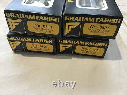 GRAHAM FARISH N GAUGE JOB LOT OF 4x MK1/MK2 SCOTRAIL COACHES
