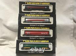 GRAHAM FARISH N GAUGE JOB LOT OF 4x VARIOUS 100 TON TANKER WAGONS